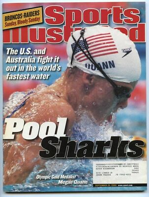 #ad SI: Sports Illustrated September 25 2000 Pool Sharks: Megan Quann Swimming G