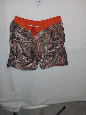 #ad Camo Swimming Suit Trunk Size 38