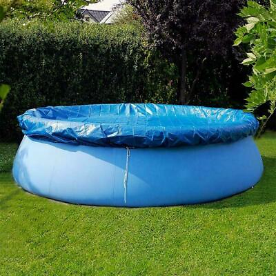 #ad #ad 6ft Round Swimming Pool Cover Dust Cover PVC Tarp Round Easy Outdoor Backyard