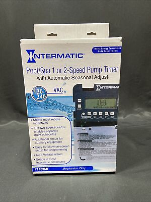 #ad Intermatic Pool Spa 1 Or 2 Speed Pump Timer With Automatic Seasonal Adjust