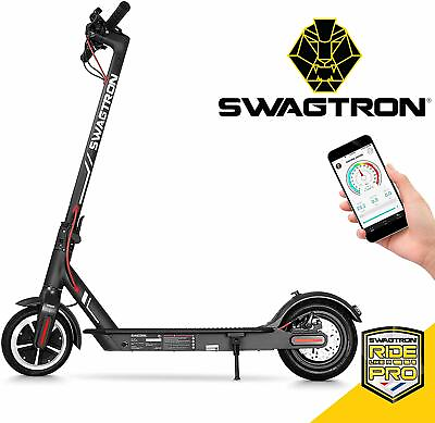 Swagtron Electric Scooter Adult Folding amp; Portable Cruise Control High Speed SG5