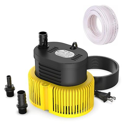 #ad 75W Submersible Swimming Pool Cover Pump Above Ground 450GPH Water Removal P...
