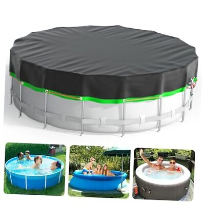#ad Round Pool Cover Pool Cover for Above Ground Pools Waterproof Dustproof UV