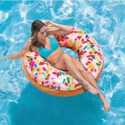 #ad #ad Intex Swimming Pool Beach amp; Lake Sprinkle Donut Tube Float