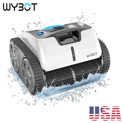 #ad Wybot Robotic Pool Cleaner Cordless Vacuum with Wall Climbing In Ground Pools