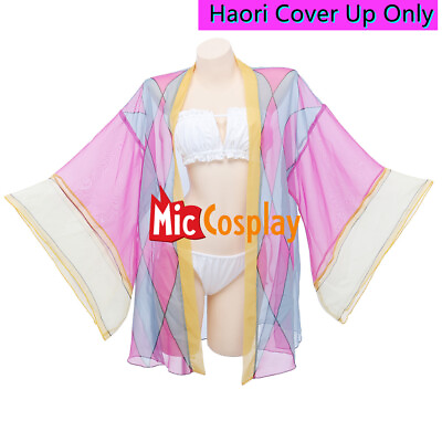 Woman Howl Haori Cover Up Beach Cosplay Costume Outfit Swimming cover up Only