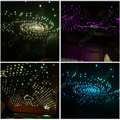 #ad 16W Dimmable Wireless Colorful Twinkle Star Wall Ceiling Fiber Optic Light Kit