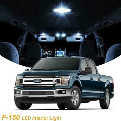 NEW For 2015 2019 Ford F 150 F150 12 Light LED Full Interior Lights Package Deal