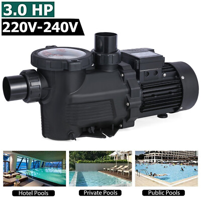#ad #ad 1.2 3HP For Hayward Swimming Pool Pump Motor w Strainer Above Ground 10038GPH