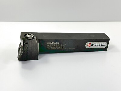 #ad KYOCERA KGDSR2525 C Used Lathe Tool Holder 25mm 1quot; Shank 1pc