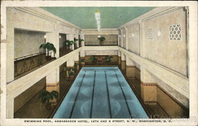 WashingtonDC Swimming PoolAmbassador Hotel14th and K StreetN. W. Kropp