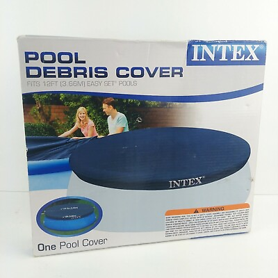 #ad Intex Swimming Pool Debris Cover 28022E Round Easy Set Fits 12 Ft Summer
