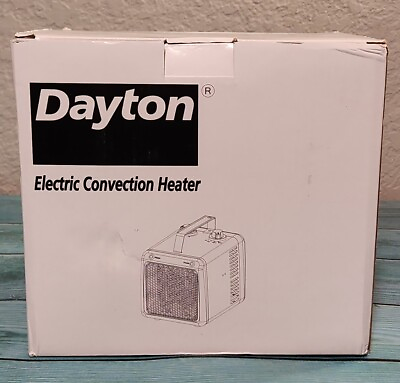 🔥New Dayton 3Vu37B Portable Electric Heater 1500W 1000W 120V Ac 1 Phase🔥