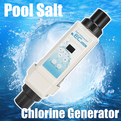 #ad SPA Chlorine Generator Salt Water Swimming Inground Above Ground Pool 12G H