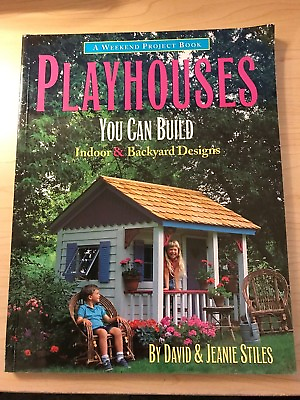 #ad Playhouses You Can Build Indoor amp; Backyard Designs Large Paperback Book