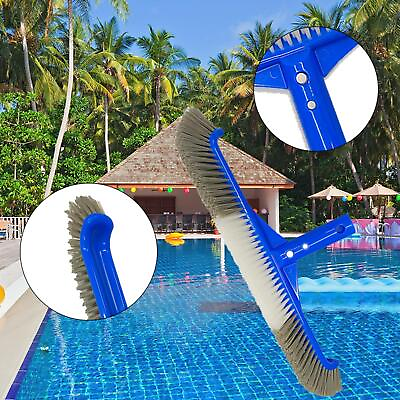 #ad #ad Pool Cleaning Brush Swimming Pool Brush Head Replaces Curved
