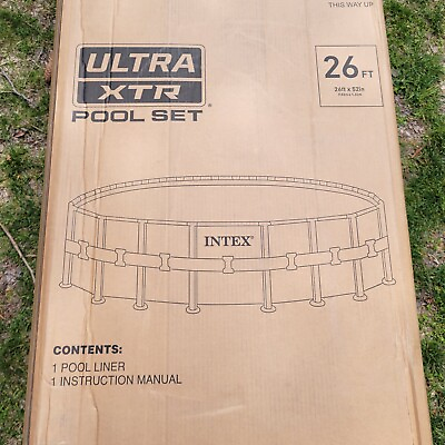 #ad #ad Intex Ultra XTR 26ft x 52quot; Round Pool Replacement Liner quot;LINER ONLYquot;‼️
