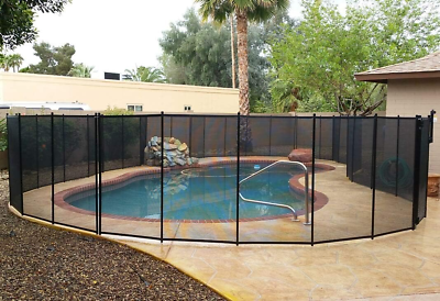 #ad VINGLI Pool Fence 4Ft X 48Ftswimming Pool Fence in Ground Pool Safety Fencing B