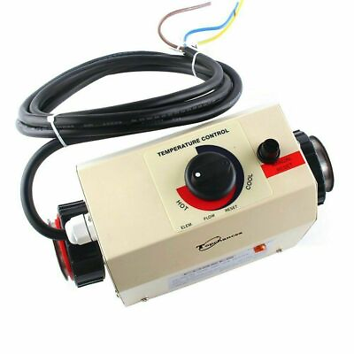 #ad 220V 3KW Electric Water Heater Swimming Pool Thermostat SPA Hot Tub Heating Tool