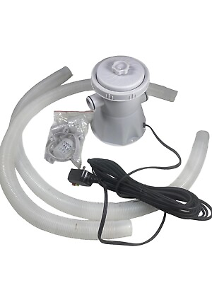 #ad YUEWO 110V Pool Filter Pump Electric Swimming Pool Filter Pump 300 Gallon New