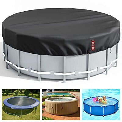 #ad Round Pool Cover Solar Covers for Above Ground Pools Summer Pool 12 Ft Black
