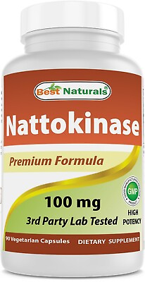 Best Naturals Nattokinase 100 mg 90 Vcaps
