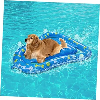 #ad Pool Float for Dog and cat Dog Pool Float Dog Inflatable raft pet Pool