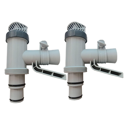 #ad 2X1.25quot;amp; 1.5quot; Swimming Pool Pipe w Plunger Valve for Above Ground Pool Fittings