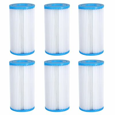 4 Pack Intex Swimming Pool Tubs Type A or C Filter Replacement Cartridges