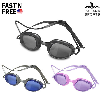 #ad Kona Swimming Goggles Comfortable Adult Anti Fog UV Protection Swim Glasses