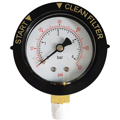 Pool Filter Pressure Gauge Replacement For Hayward Pentair 190058
