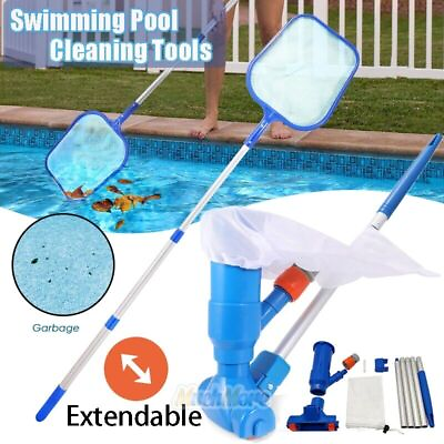 #ad #ad Premium Inground Above Ground Pool Cleaning Vacuum Maintenance Accessories Kit
