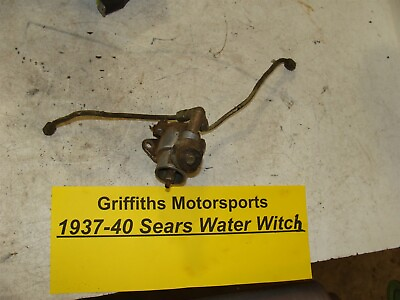 #ad #ad 1936 40 Sears Water Witch outboard MB 10 carb carburetor fuel line adj knob