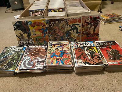 LARGE 25 COMICS BOOK LOT MARVEL DC INDIES FREE Fast Shipping VF to NM ALL