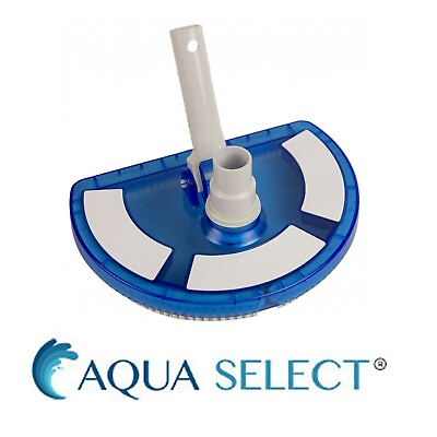 #ad #ad Aqua Select Half Moon Swimming Pool Vacuum Head For Vinyl Concrete Pools