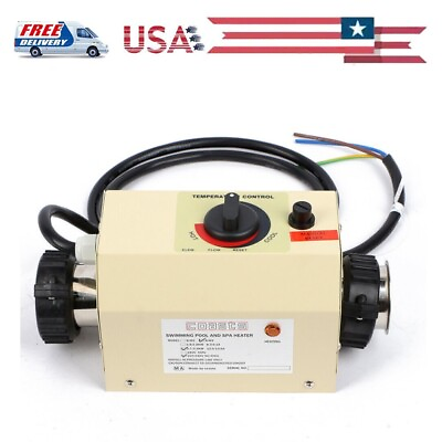 #ad #ad 3KW swimming pool and SPA heater electric heating thermostat 220V
