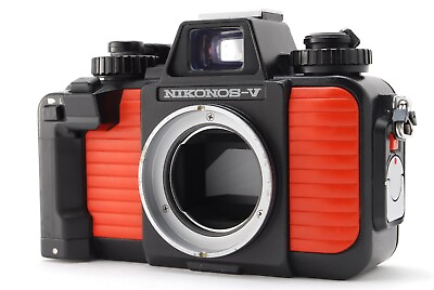 #ad READ Exc＋5】 Nikon Nikonos V Underwater 35mm Film Camera Body Orange From JAPAN