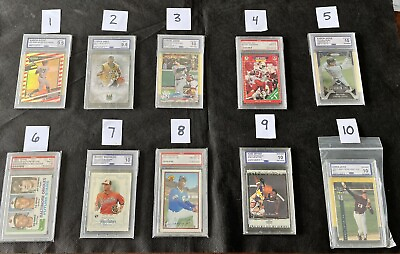 Huge Lot of Graded Cards. You pick which one you want Otani Judge Kobe Jordan