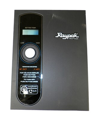 Raypak 017138F Front Cover Only for ELS 0005 1 TI Digital Electric Pool Heater