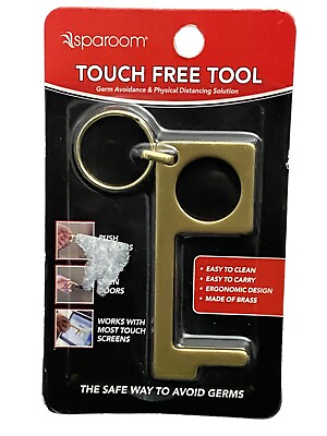 Sparoom Touch Free Brass Tool for Germ Avoidance amp; Physical Distancing Solution