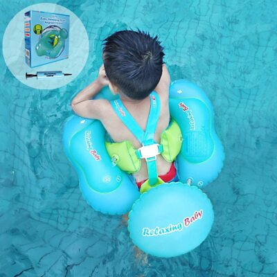 Baby Swimming Float Inflatable Swimming Ring with Float Seat for 3 72 Months