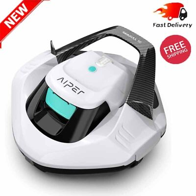 #ad #ad Robotic Pool Cleaner Pool Vacuum Self Parking Above Ground In Ground Flat Pools