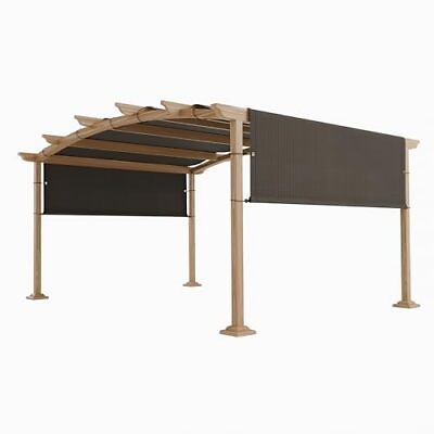 #ad #ad Outdoor Pergola Shade Cover Canopy for Patio Deck Porch Backyard Universal Re...