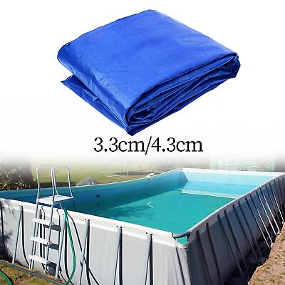#ad Swimming Pool Cover Rainproof Dust Cover Wear Resistant Pool Protective Cover