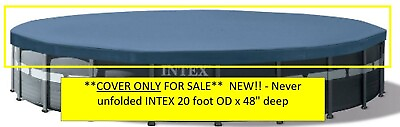 #ad NEW 11289 Intex Ultra XTR pool cover for 20#x27; x 48quot; Ultra XTR round
