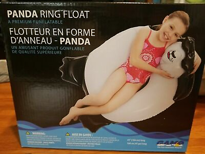 Panda Pool Ring Float Inflatable Floats for Pool 41quot; long