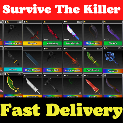 Roblox Survive The Killer STK Knives Killers UPDATED Cheap and Fast Delivery