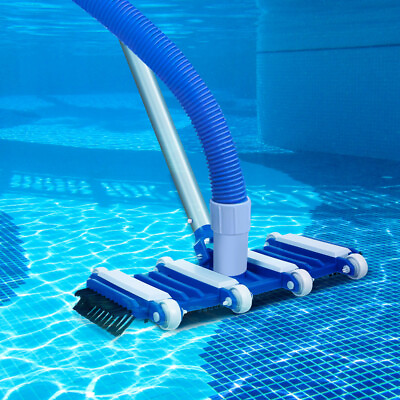 #ad Home Swimming Pool Tool Suction Vacuum Head Brush Cleaner Above Ground Inground