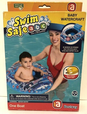 #ad #ad Bestway Baby Boy Watercraft Inflatable Blue Step A Swimming Pool Float Raft