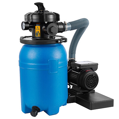 #ad Tbond Sand Filter 10quot; with 1 3HP Water Pump for Above Ground Swimming Pool Pump
